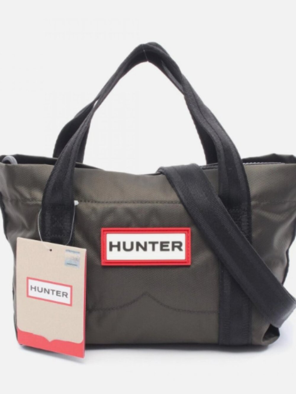 Hunter Original Essential Mini Tote Gray Crossbody Bag